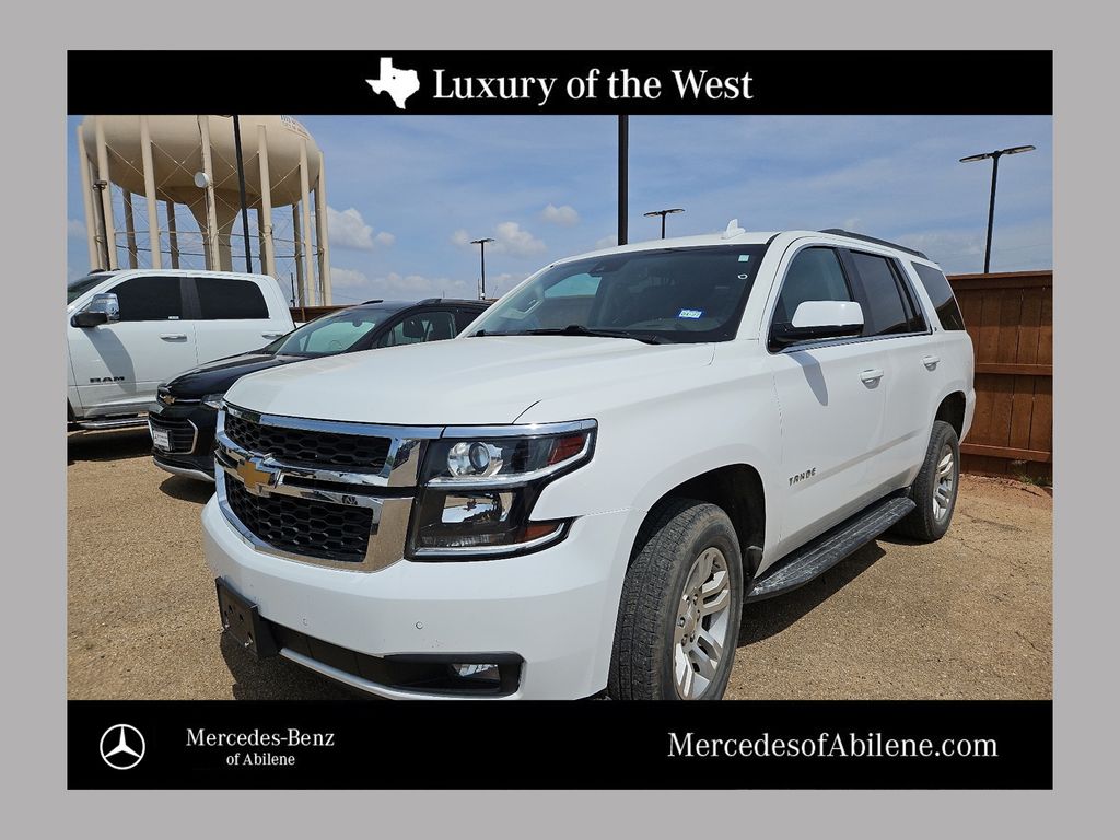 Summit White 2019 Chevrolet Tahoe SUV / Crossover 4X2 6-Speed Automatic Overdrive