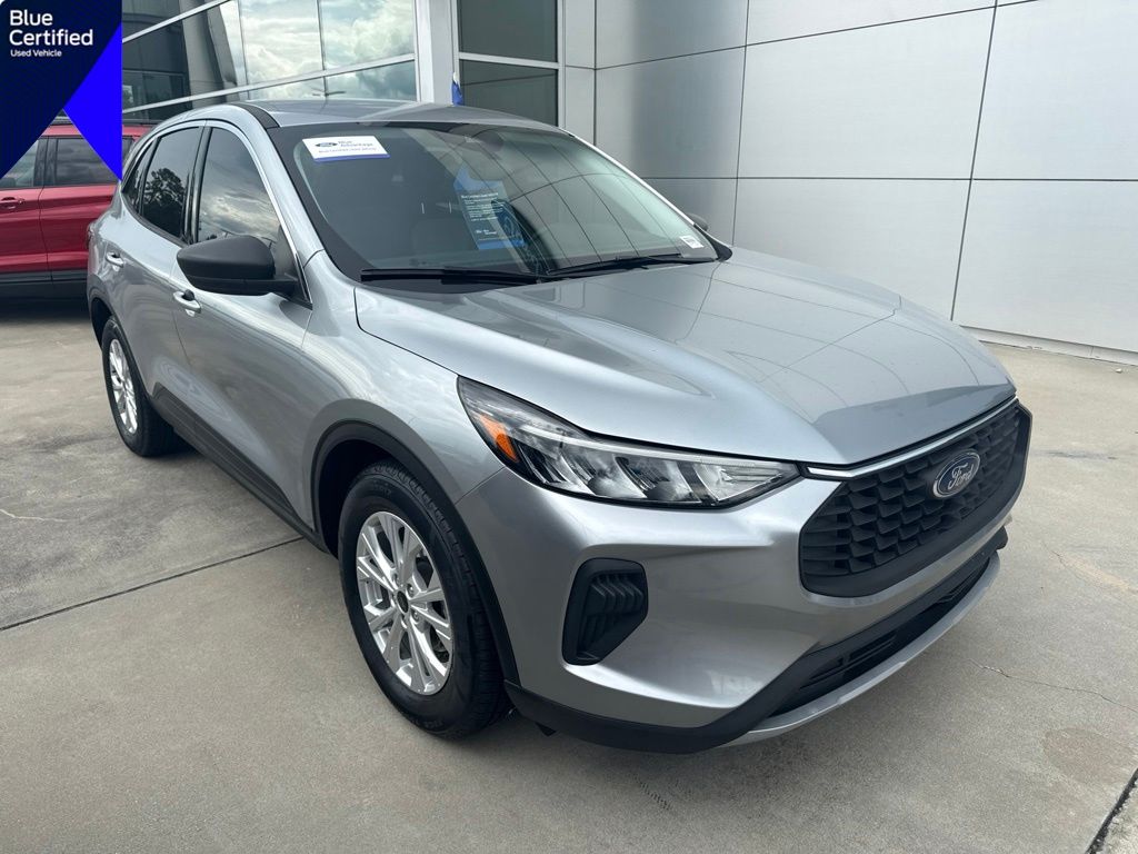 Iconic Silver Metallic 2024 Ford Escape SUV / Crossover Front-Wheel Drive 8-Speed Automatic