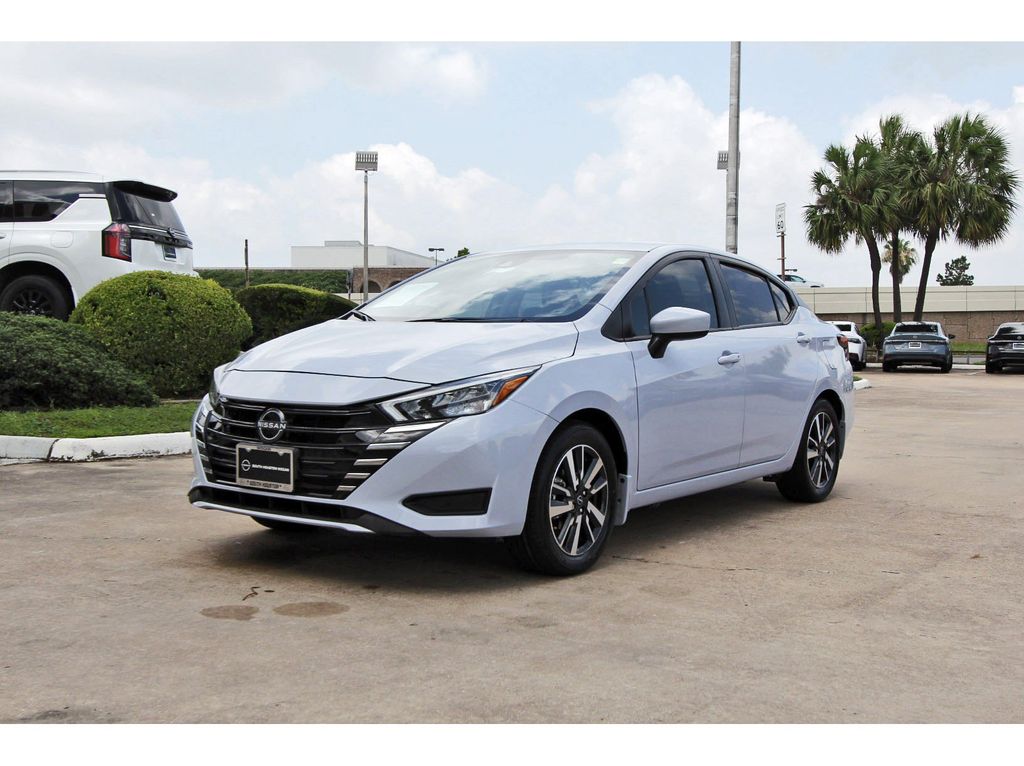 2025 Nissan Versa 1.6 SV Gray at South Houston Nissan