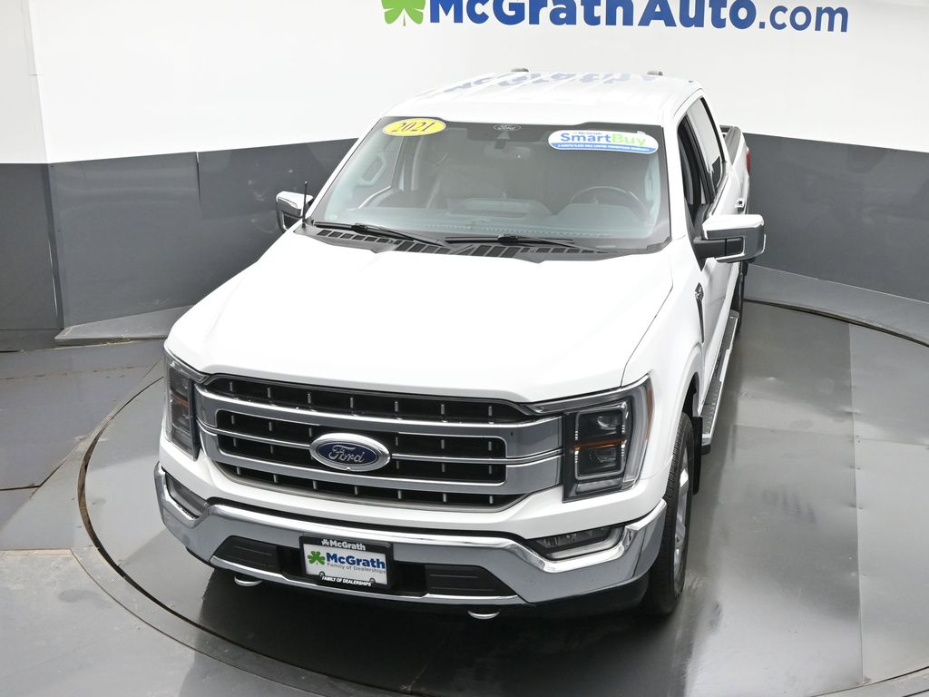 Certified Used 2021 White Ford Lariat image 23