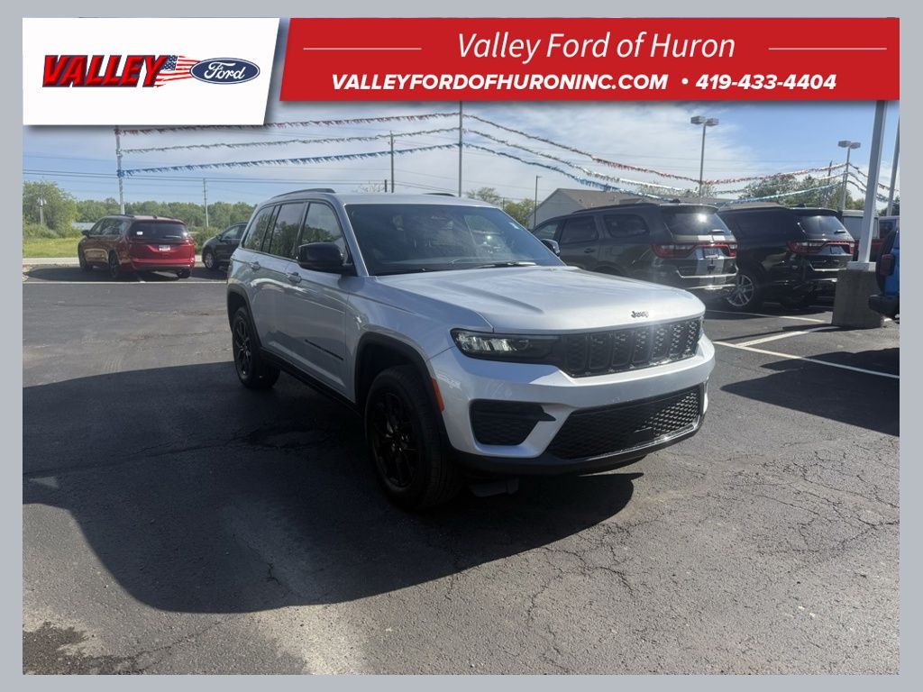 Silver Zynith 2024 Jeep Grand Cherokee SUV / Crossover Four-Wheel Drive 8-Speed Automatic