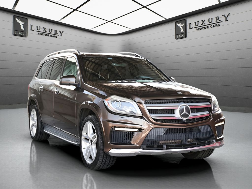 Brown 2013 Mercedes-Benz GL-Class GL 550 4MATIC SUV / Crossover All-Wheel Drive 7-Speed Automatic