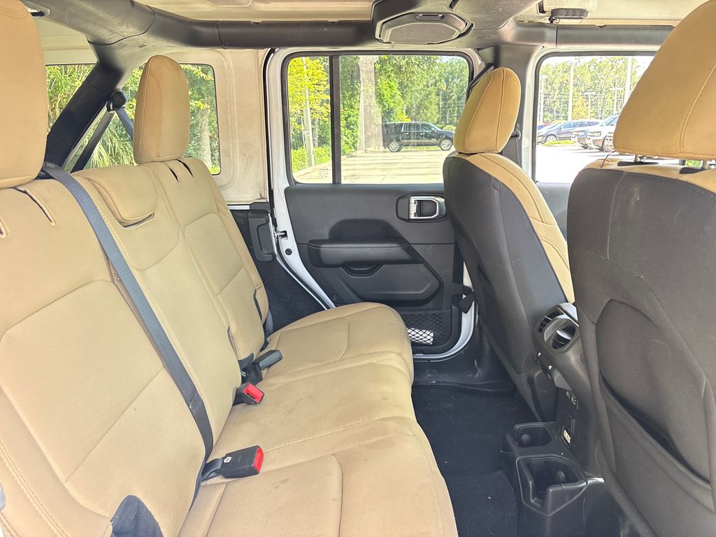 Certified Used 2021 White Jeep Unlimited Sahara image 29