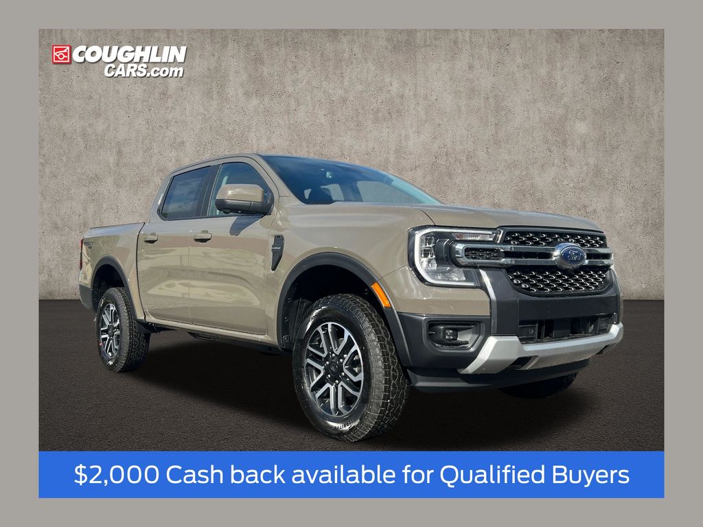 Marsh Gray 2026 Ford Ranger Pickup Truck Four-Wheel Drive Automatic