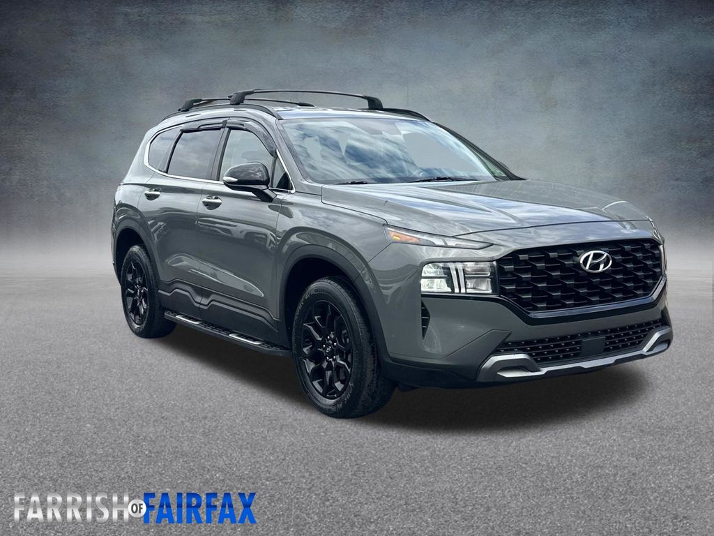 Hampton Gray 2022 Hyundai Santa Fe SUV / Crossover All-Wheel Drive 8-Speed Automatic