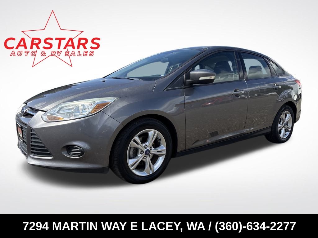 2013 Sterling Grey Metallic Ford Focus SE Sedan