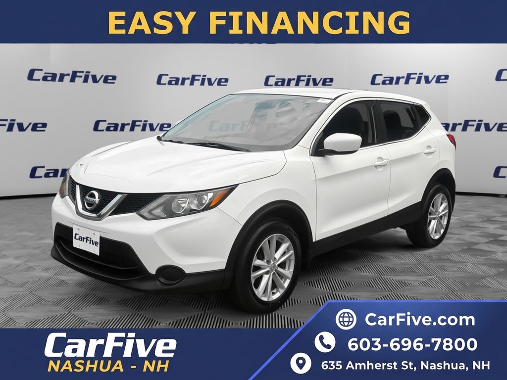 Glacier White 2017 Nissan Rogue Sport SUV / Crossover All-Wheel Drive Continuously Variable Transmission