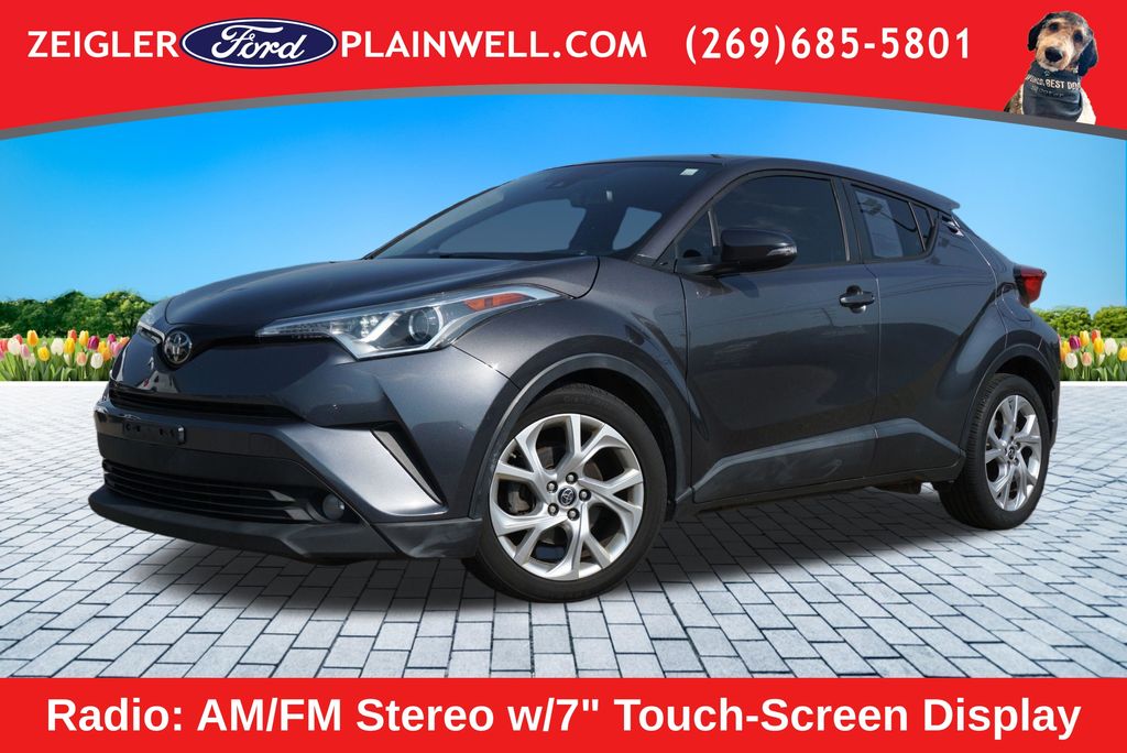 Magnetic Gray Metallic 2018 Toyota C-HR SUV / Crossover Front-Wheel Drive Continuously Variable Transmission