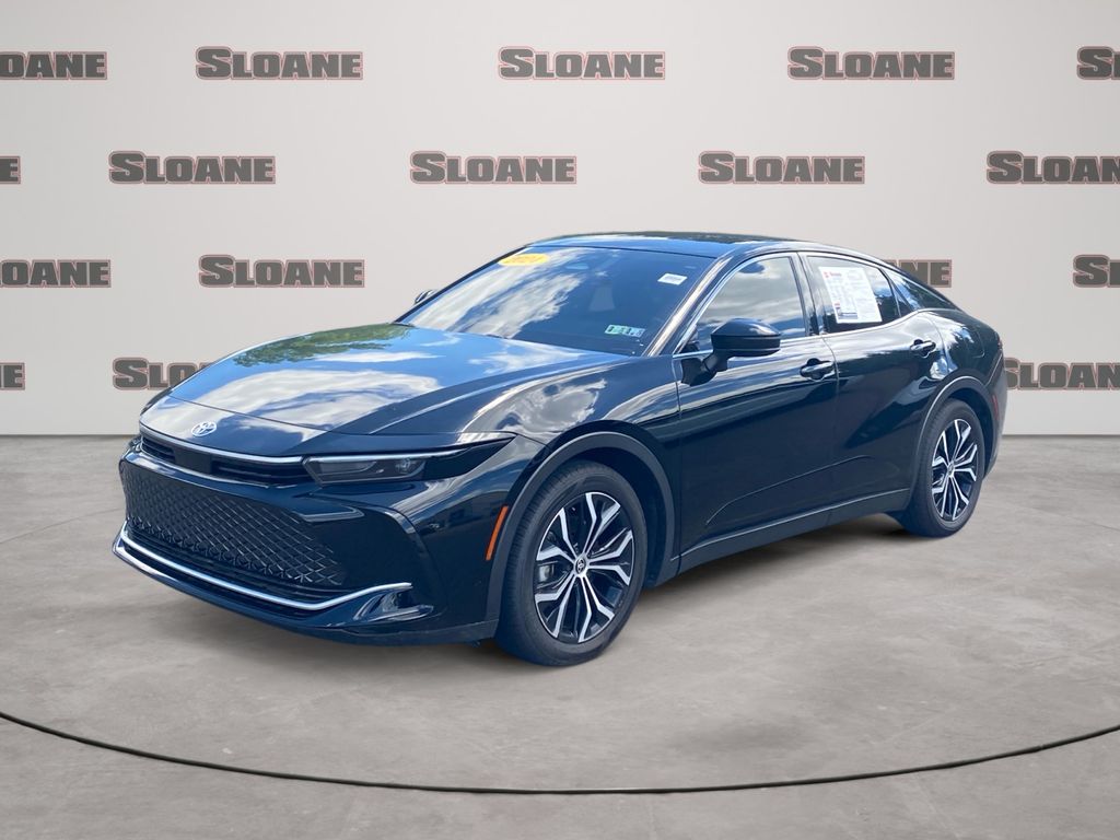 Black 2024 Toyota Crown XLE AWD Sedan All-Wheel Drive Continuously Variable Transmission