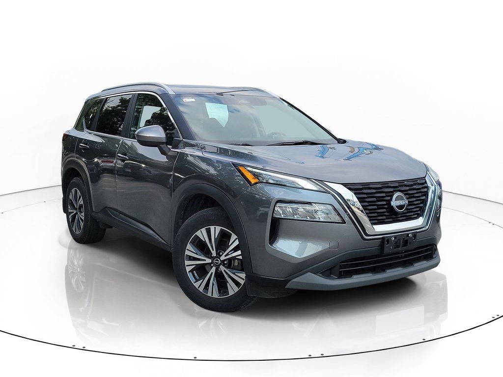 Gray (Gun Metallic) 2023 Nissan Rogue SUV / Crossover All-Wheel Drive Continuously Variable Transmission