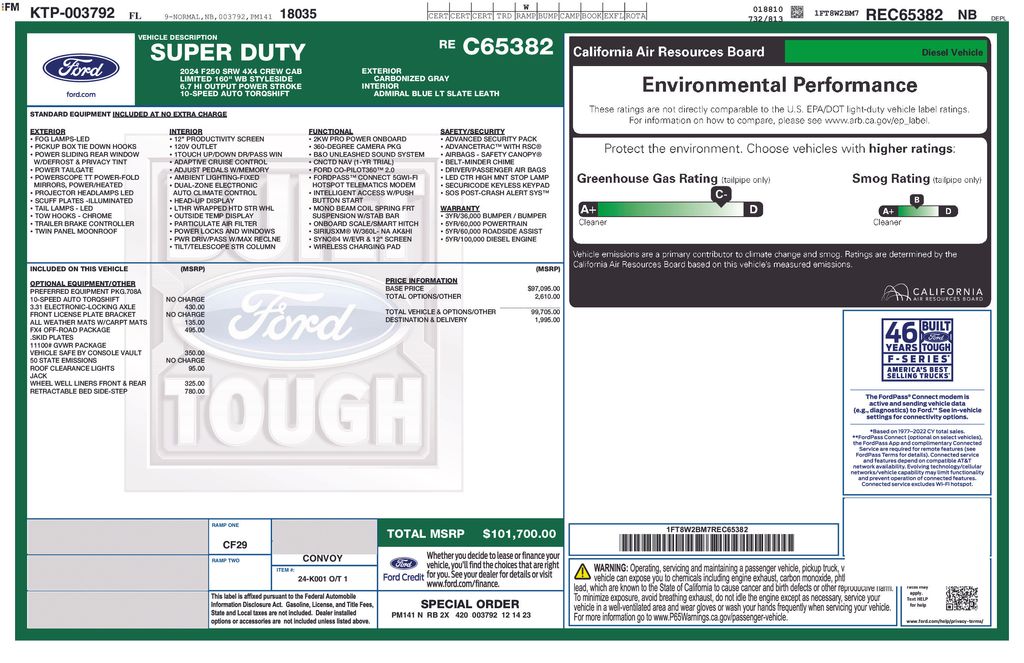 2024 Ford F-250 Super Duty Limited - Photo 30