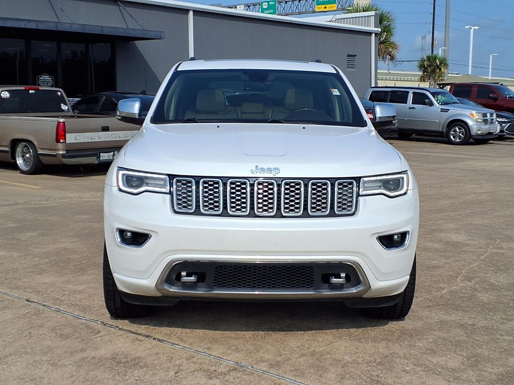 2017 Jeep Grand Cherokee Overland White at Bayway Cadillac of The Woodlands