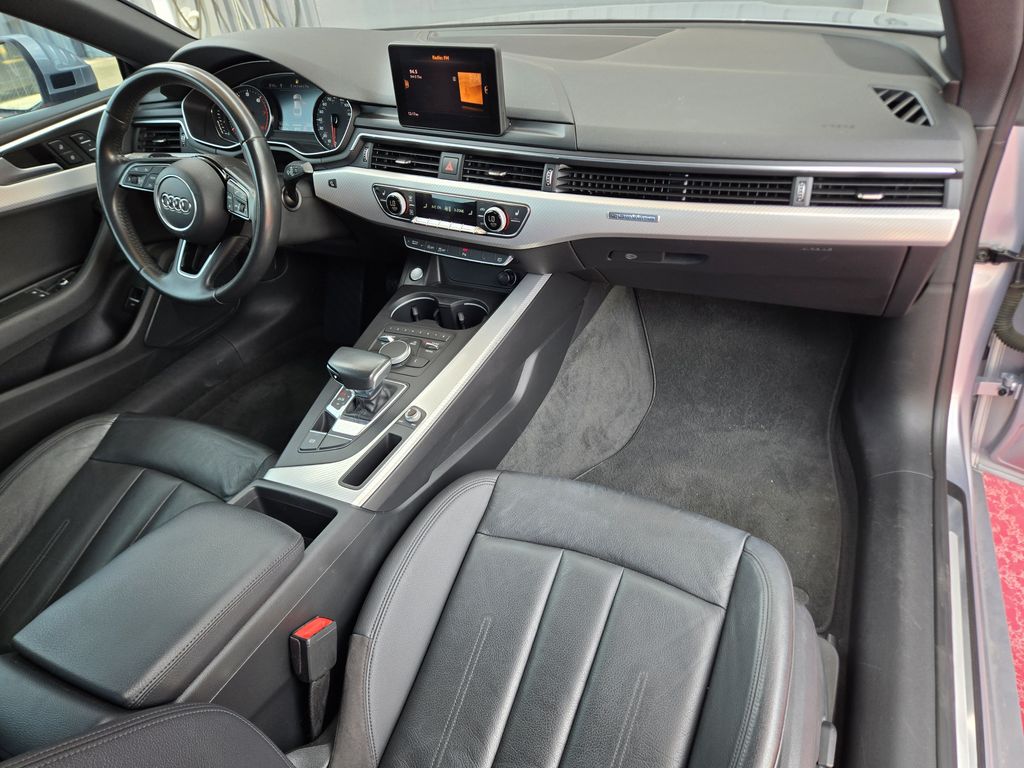2018 Audi A5 2.0T Premium Plus Silver at DeMontrond Automotive Group