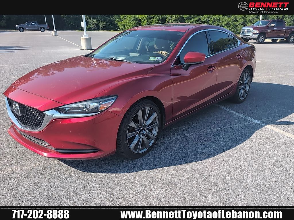 Soul Red Crystal Metallic 2018 Mazda MAZDA6 Sedan Front-Wheel Drive 6-Speed Automatic