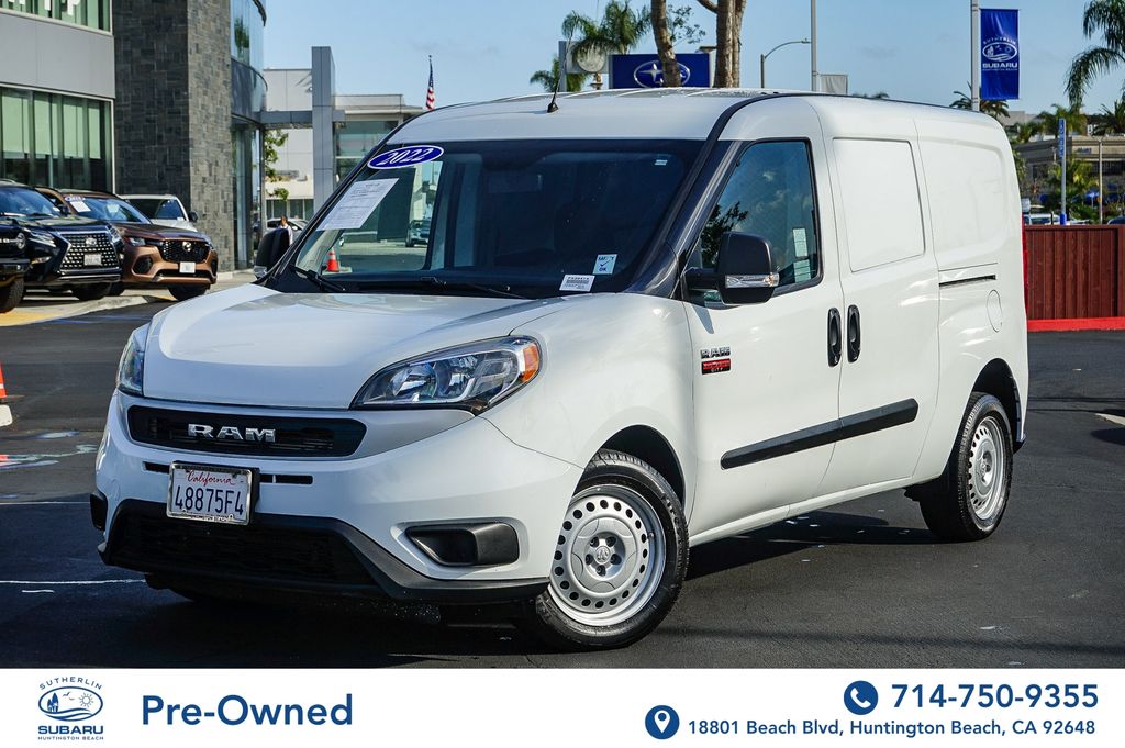 Bright White 2022 RAM ProMaster City Passenger Wagon FWD Van Front-Wheel Drive 9-Speed Automatic