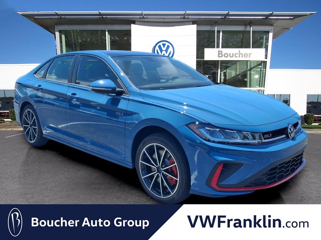 Monterey Blue Pearl 2026 Volkswagen Jetta GLI Sedan Front-Wheel Drive 6-Speed Manual