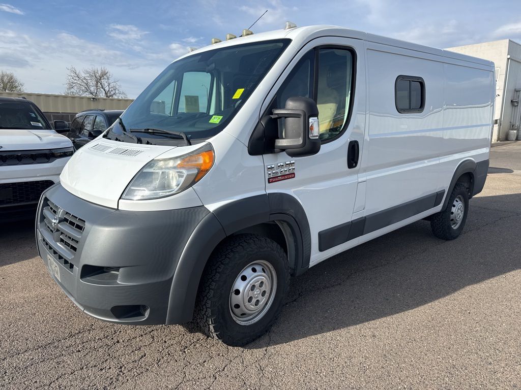 Bright White Clearcoat 2016 RAM ProMaster 1500 136 Low Roof Cargo Van Van Front-Wheel Drive 6-Speed Automatic