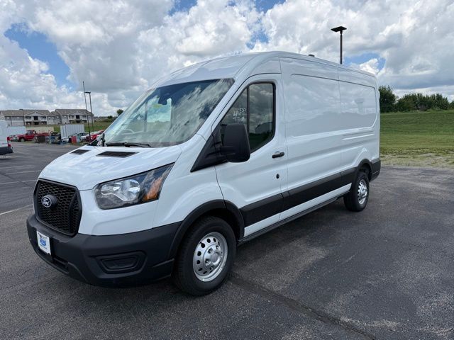 Oxford White 2026 Ford Transit Cargo Van All-Wheel Drive