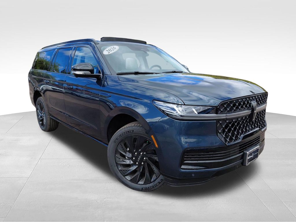 Flight Blue Metallic Clearcoat 2026 Lincoln Navigator SUV / Crossover Four-Wheel Drive Automatic