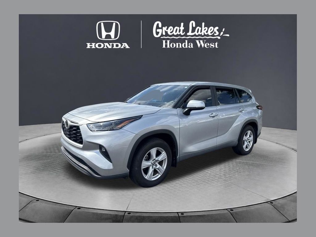 Celestial Silver Metallic 2024 Toyota Highlander SUV / Crossover All-Wheel Drive 8-Speed Automatic