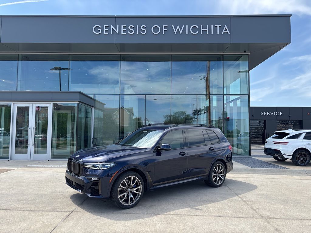 Tanzanite Blue II Metallic 2020 BMW X7 M50i AWD SUV / Crossover All-Wheel Drive 8-Speed Automatic