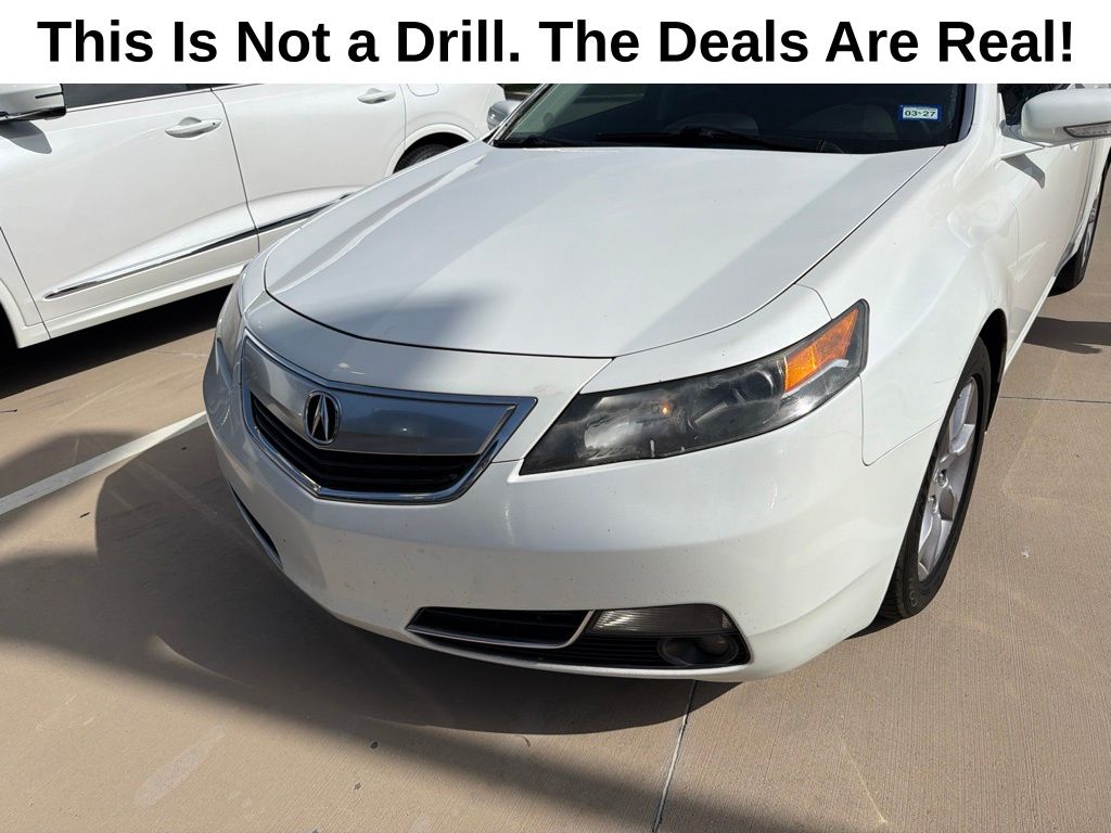 Bellanova White Pearl 2013 Acura TL Sedan Front-Wheel Drive 6-Speed Automatic