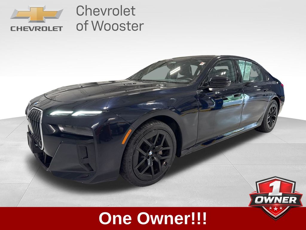 Carbon Black Metallic 2024 BMW 7 Series Sedan All-Wheel Drive 8-Speed Automatic