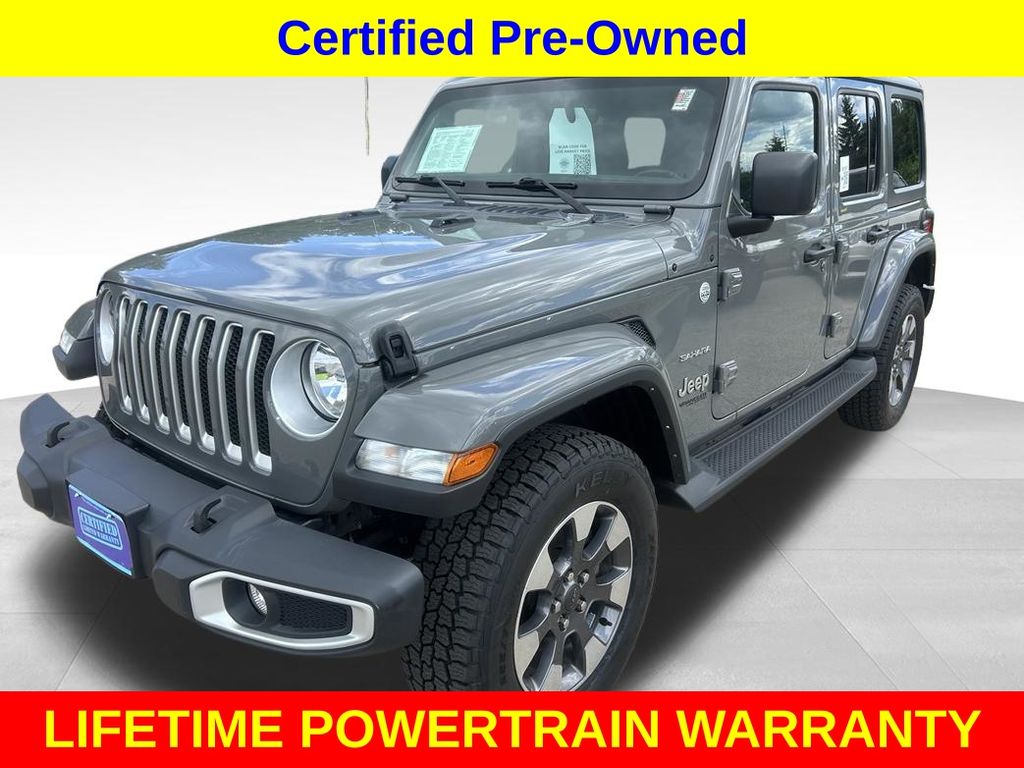 Sting-Gray Clearcoat 2022 Jeep Wrangler SUV / Crossover Four-Wheel Drive 8-Speed Automatic