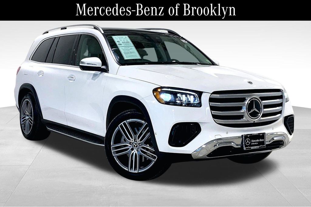 Polar White 2026 Mercedes-Benz GLS 450 4MATIC SUV / Crossover All-Wheel Drive 9-Speed Automatic