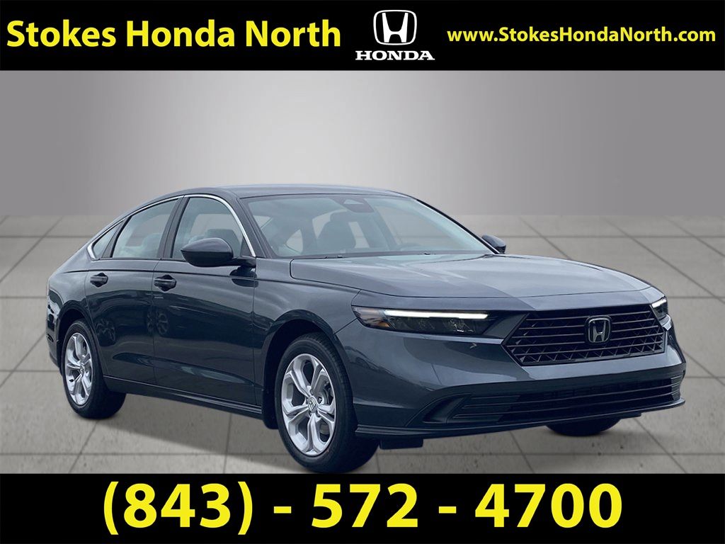 2026 Honda Accord LX Gray at Stokes Honda North