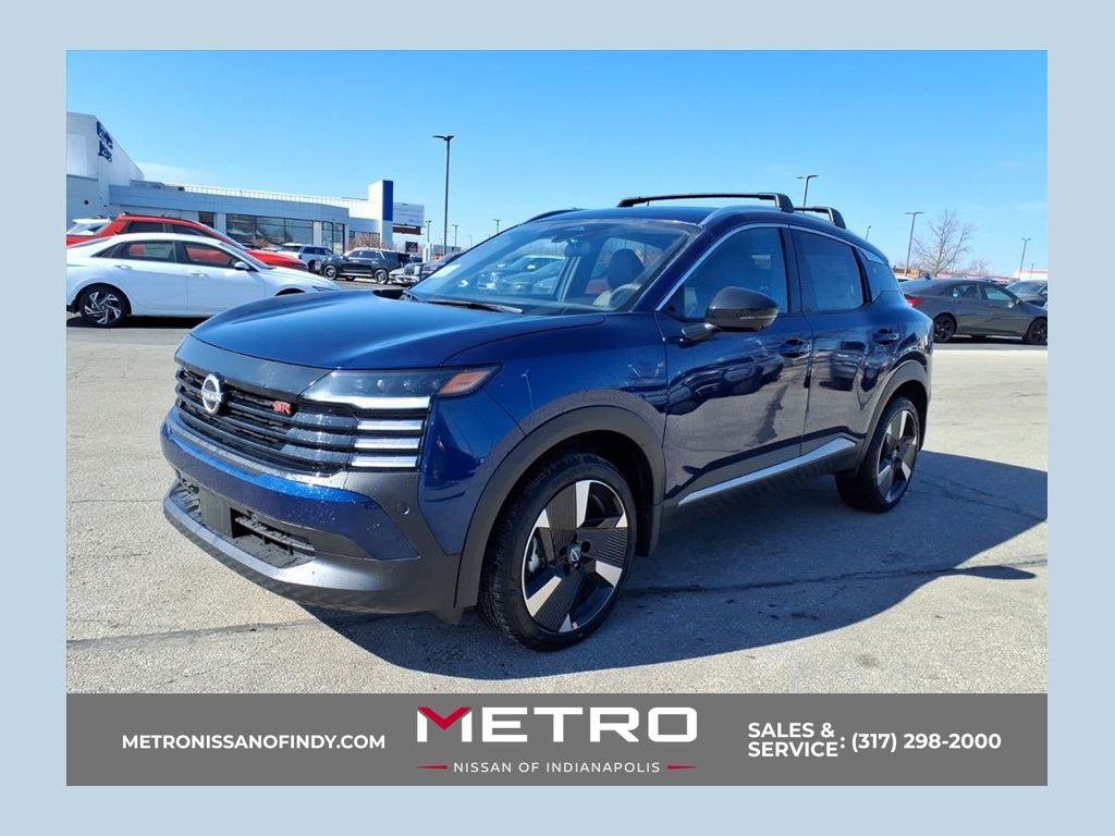 Deep Blue Pearl 2026 Nissan Kicks SUV / Crossover All-Wheel Drive Continuously Variable Transmission