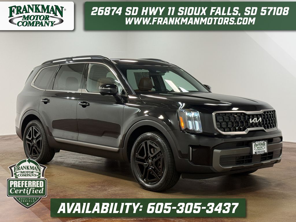 Ebony Black 2023 Kia Telluride SUV / Crossover All-Wheel Drive 8-Speed Automatic