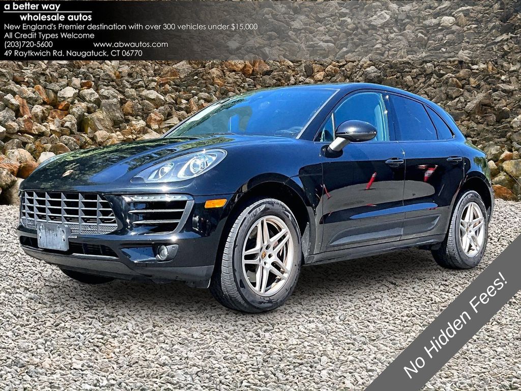 Black 2018 Porsche Macan SUV / Crossover All-Wheel Drive 7-Speed Automatic