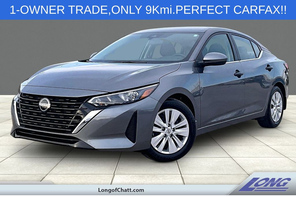 Gray (Gun Metallic) 2024 Nissan Sentra Sedan Front-Wheel Drive Continuously Variable Transmission