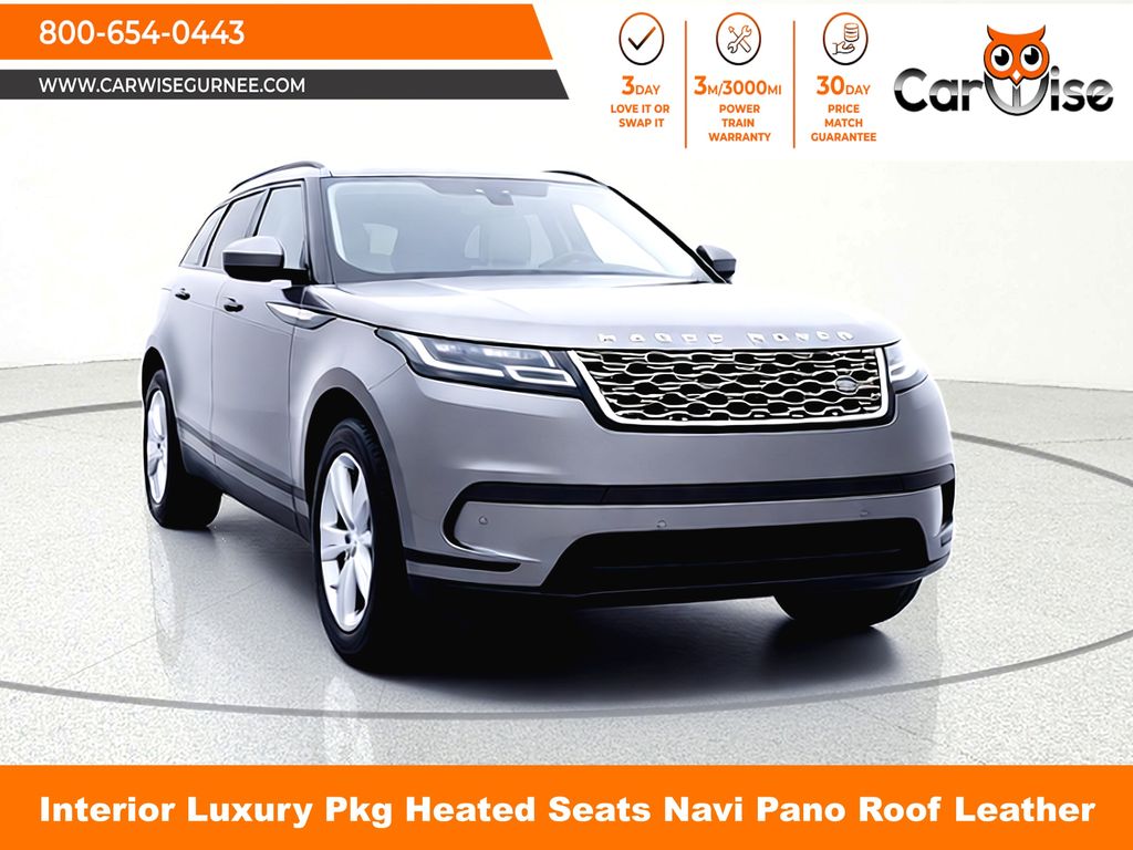 Gray 2019 Land Rover Range Rover Velar P250 S AWD SUV / Crossover All-Wheel Drive 8-Speed Automatic