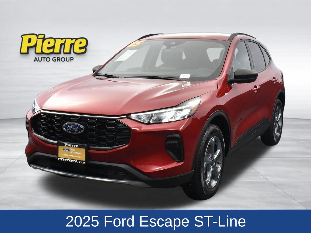 Red Metallic 2025 Ford Escape ST-Line AWD SUV / Crossover All-Wheel Drive 8-Speed Automatic