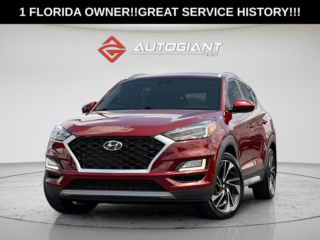 Gemstone Red 2019 Hyundai Tucson SUV / Crossover Front-Wheel Drive 6-Speed Automatic