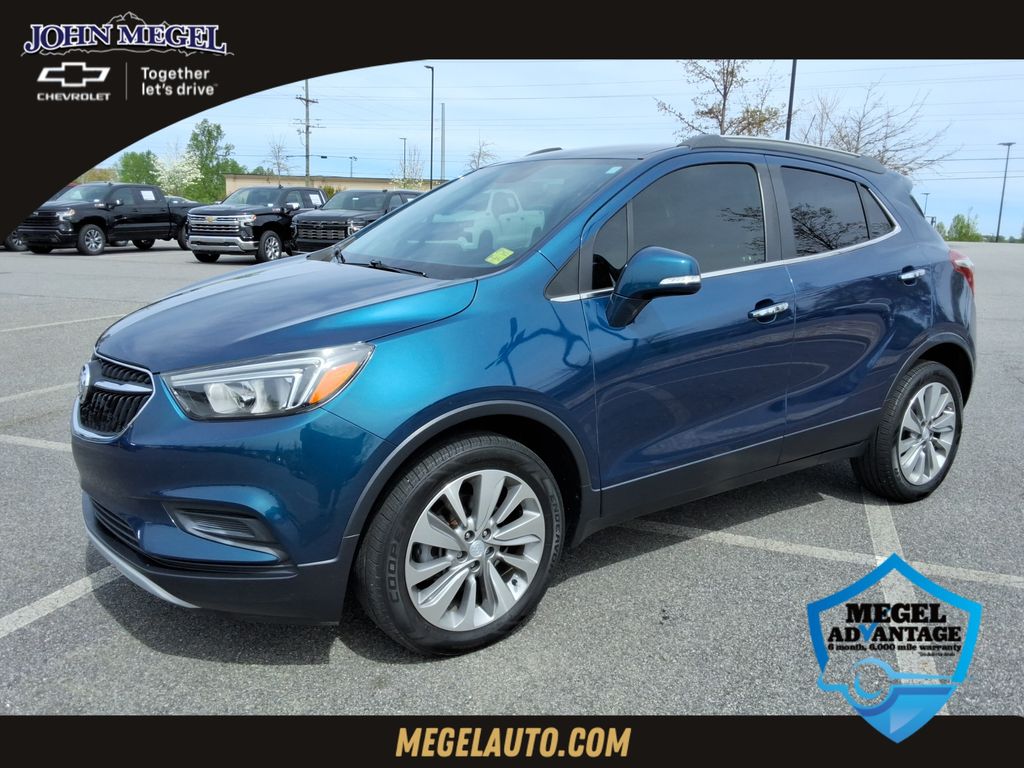 Blue (Deep Azure Metallic) 2019 Buick Encore Preferred FWD SUV / Crossover Front-Wheel Drive 6-Speed Automatic Overdrive