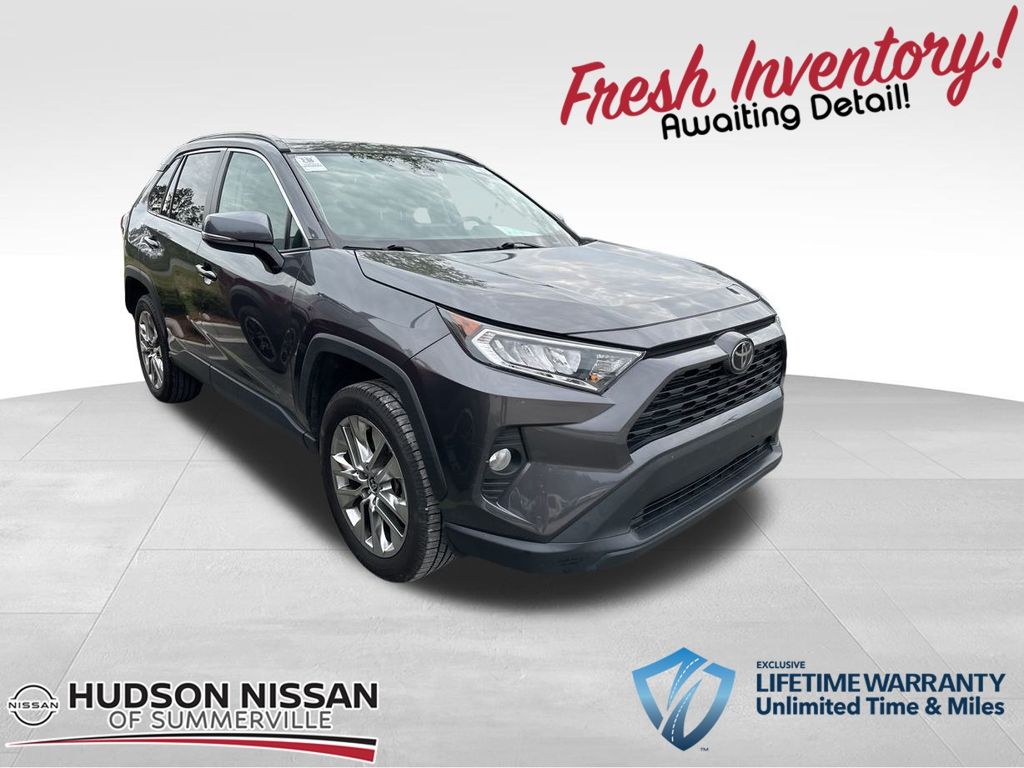 2021 Magnetic Gray Metallic Toyota RAV4 XLE Premium SUV