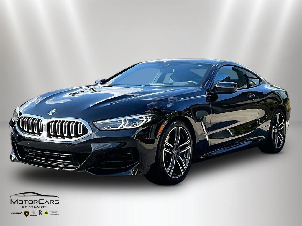 Black Sapphire Metallic 2023 BMW 8 Series Coupe Rear-Wheel Drive 8-Speed Automatic
