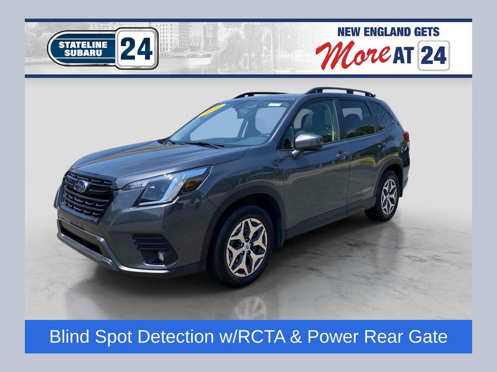 Gray Metallic 2024 Subaru Forester SUV / Crossover All-Wheel Drive Continuously Variable Transmission