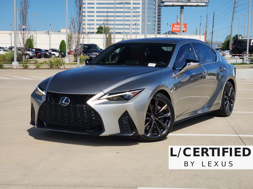 Atomic Silver 2022 Lexus IS 350 F Sport RWD Sedan Rear-Wheel Drive 8-Speed Automatic