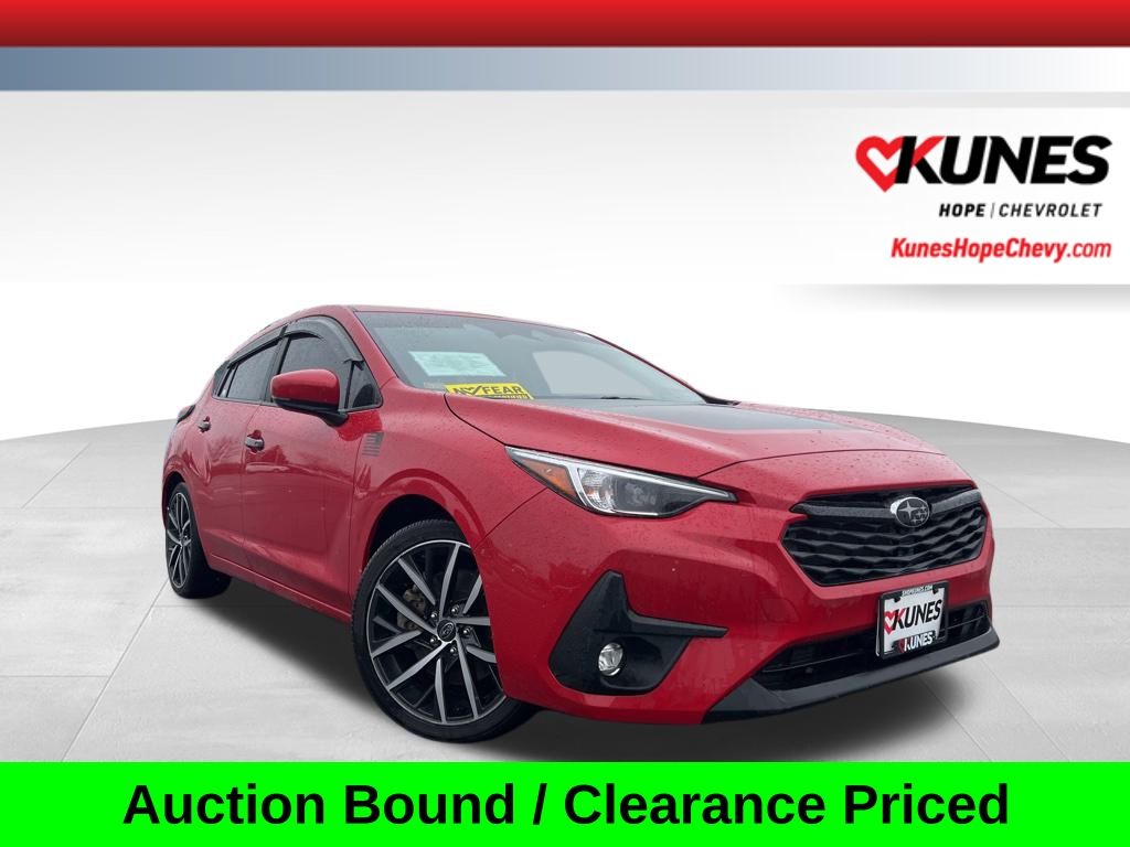 Pure Red 2024 Subaru Impreza Sport AWD Wagon All-Wheel Drive Continuously Variable Transmission