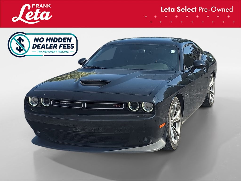 Pitch Black Clearcoat 2021 Dodge Challenger Coupe Rear-Wheel Drive 8-Speed Automatic