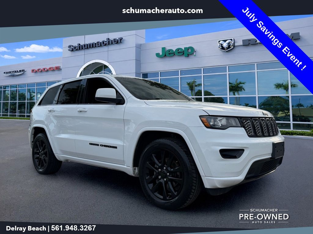 Bright White Clearcoat 2019 Jeep Grand Cherokee SUV / Crossover 4X2 8-Speed Automatic