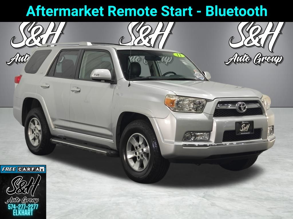 Classic Silver Metallic 2011 Toyota 4Runner SUV / Crossover Four-Wheel Drive 5-Speed Automatic Overdrive