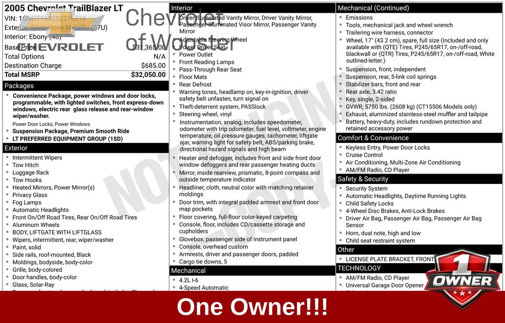 2005 Chevrolet TrailBlazer LT - Main Image
