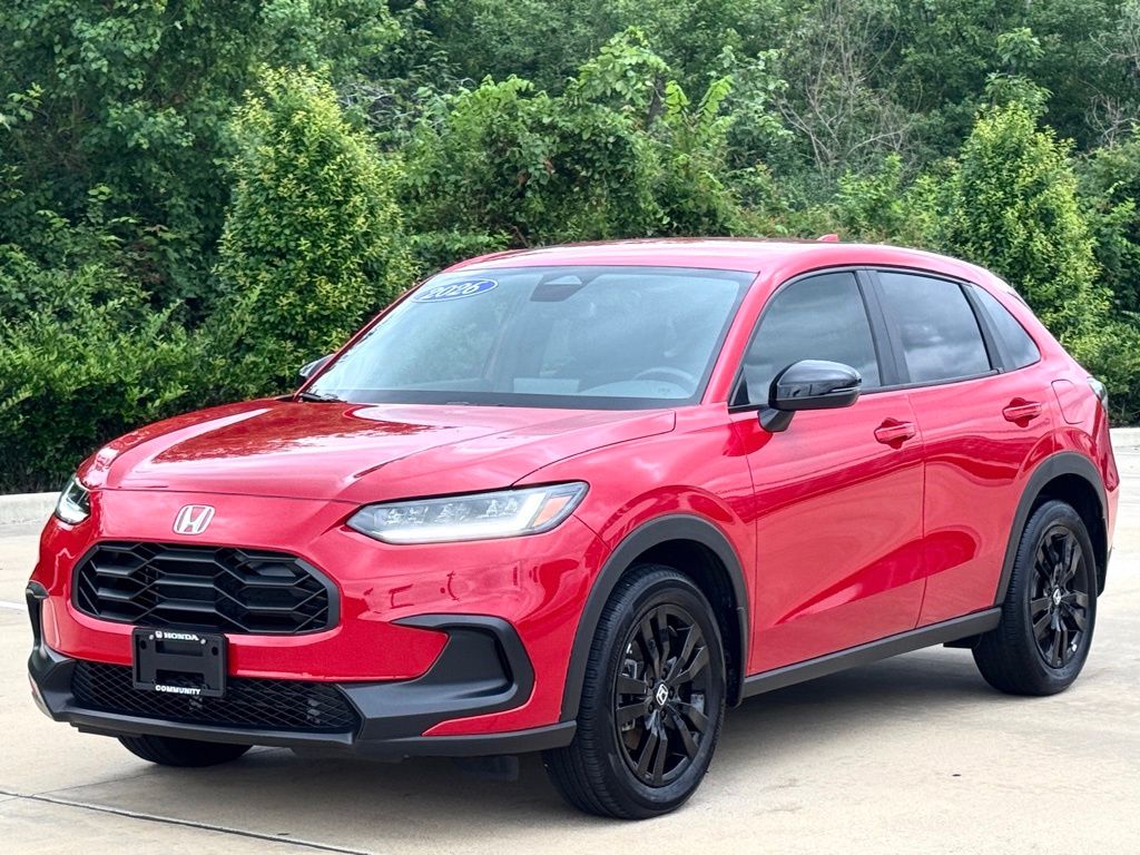 2026 Honda HR-V Sport Red at Wharton Ford
