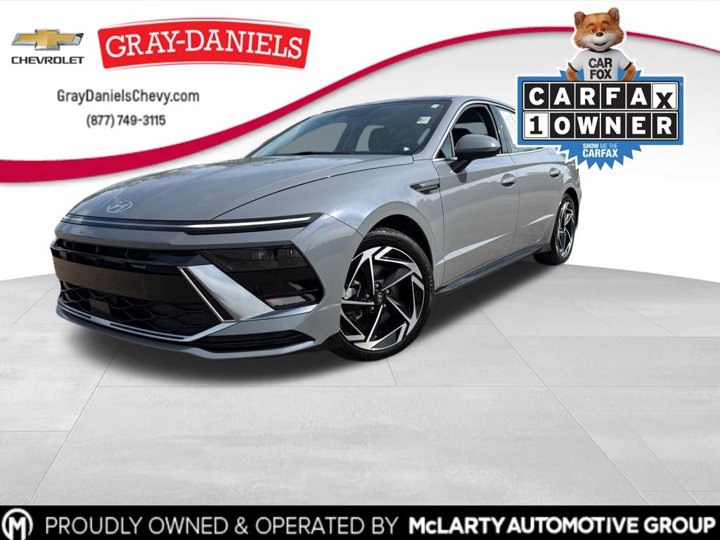 Blue 2024 Hyundai Sonata SEL FWD Sedan Front-Wheel Drive 8-Speed Automatic