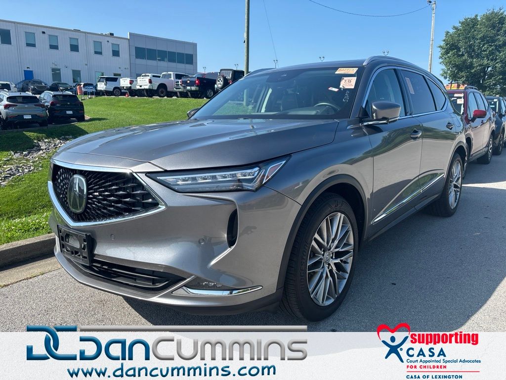 Liquid Carbon Metallic 2023 Acura MDX SUV / Crossover All-Wheel Drive Automatic